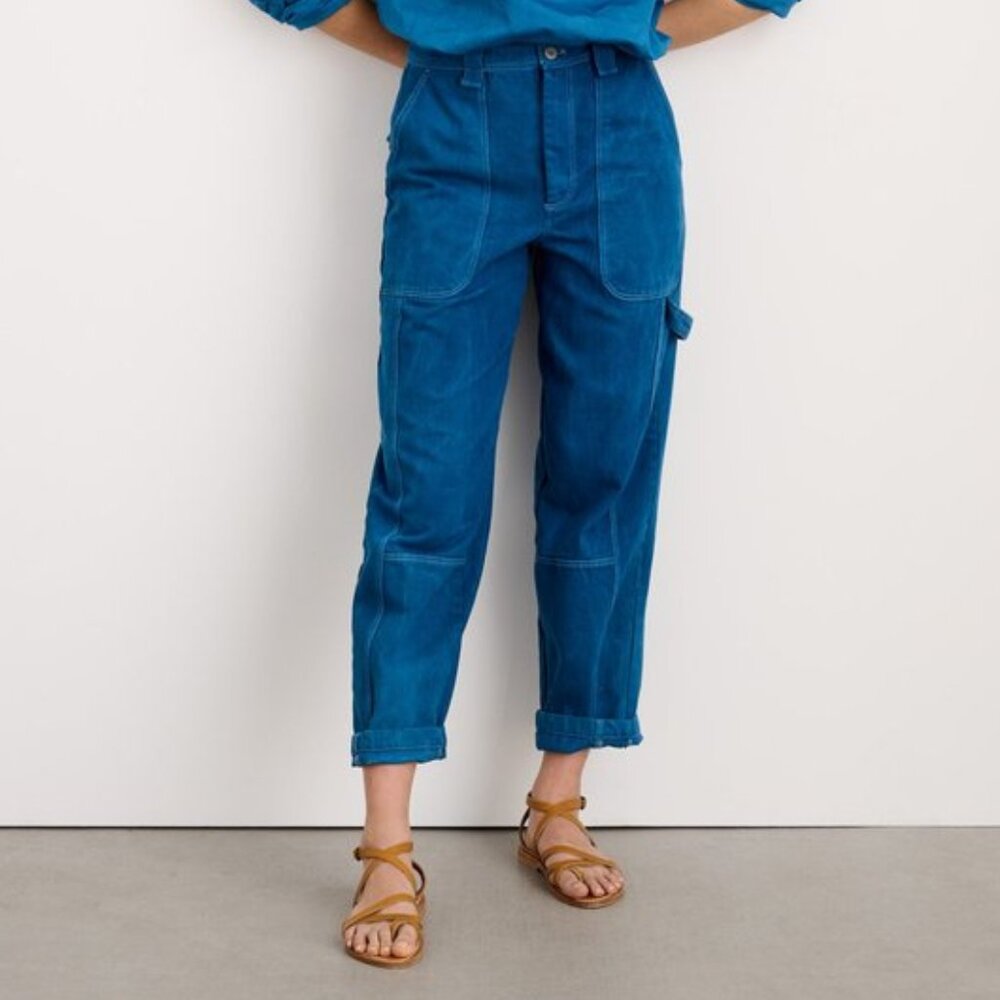 Alex Mill Indigo Dyed Phoebe Pant